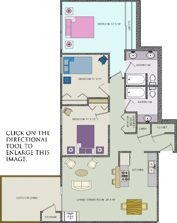 Apartments For Rent in Kennewick, WA Lakeside Floor Plans